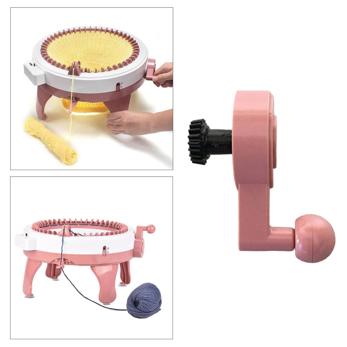 1x Handle Handmade Professional Part For Knitting Machine 22 40 48