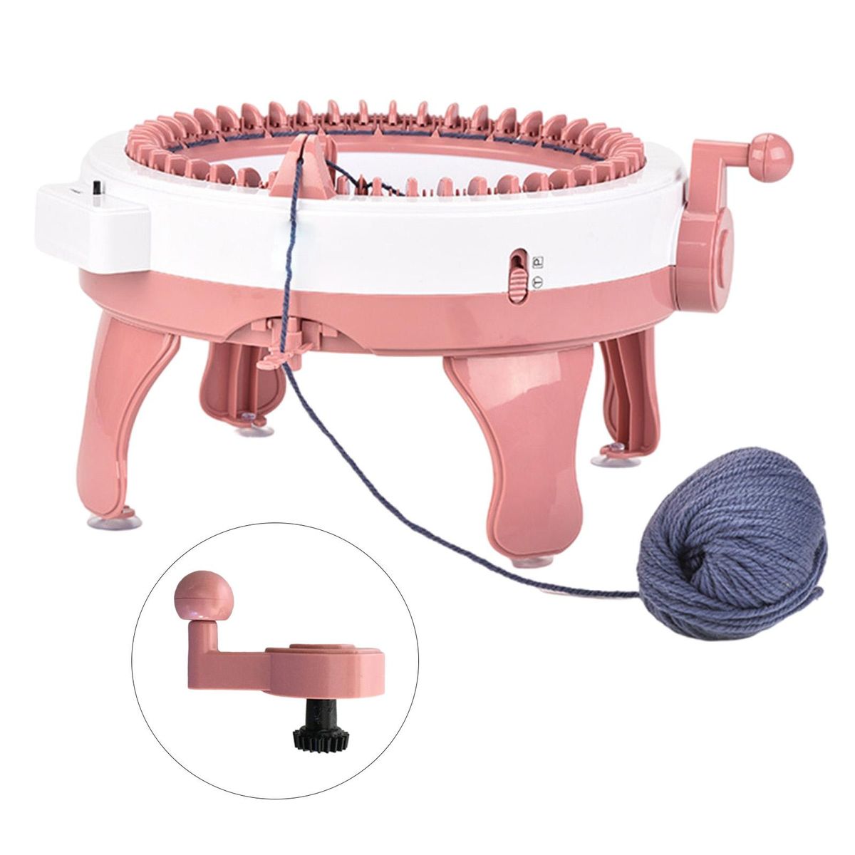 1x Handle Handmade Professional Part For Knitting Machine 22 40 48