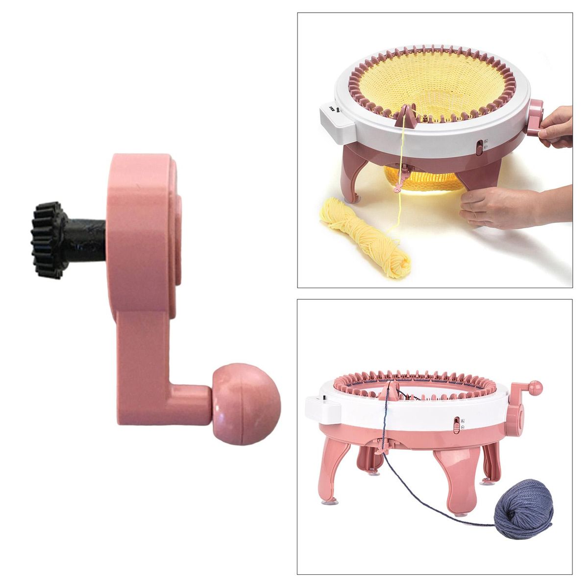 1x Handle Handmade Professional Part For Knitting Machine 22 40 48