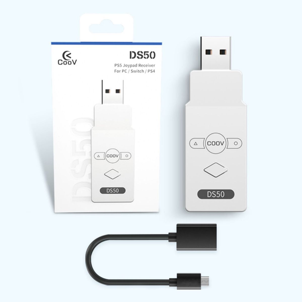 COOVElite DS50 Wireless Receiver BT Converter Plug And Play