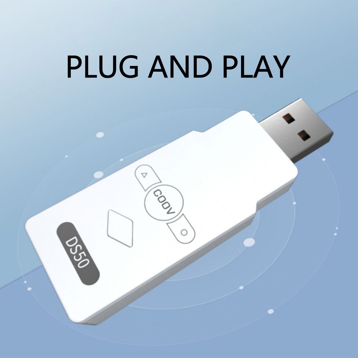 COOVElite DS50 Wireless Receiver BT Converter Plug And Play