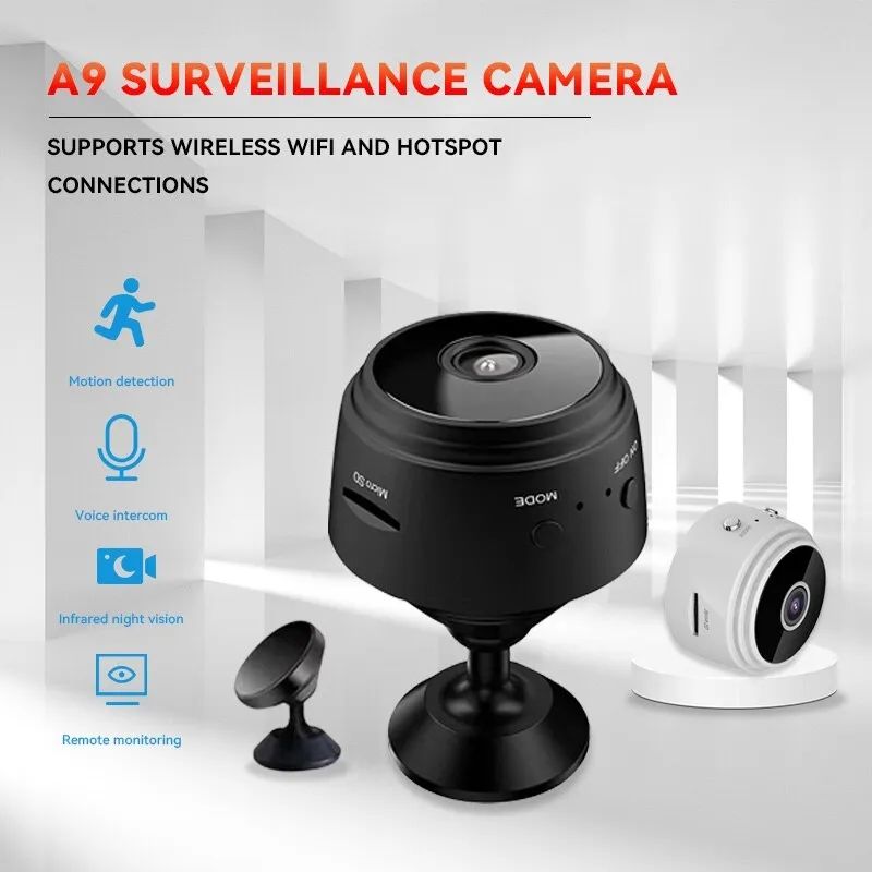 A9 WiFi Mini Camera HD 1080p Wireles Video And Audio