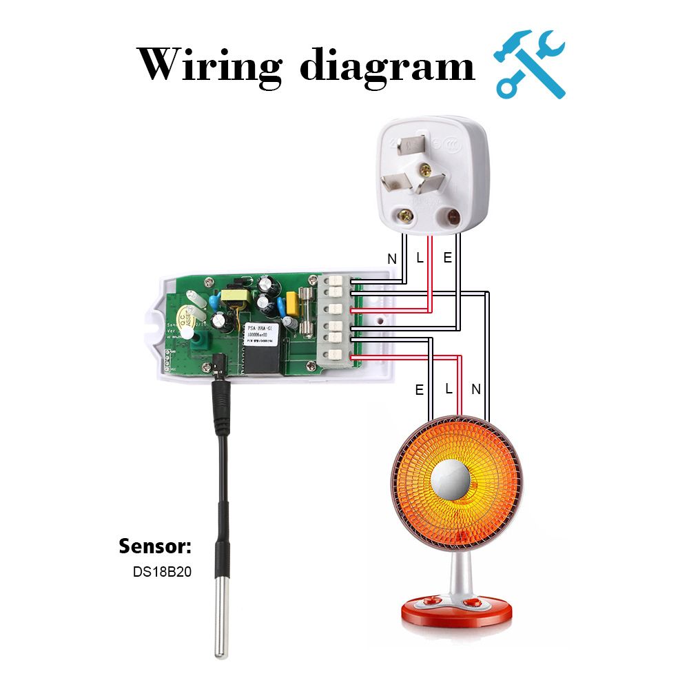 Waterproof DS18B20 Temperature Sensor Home