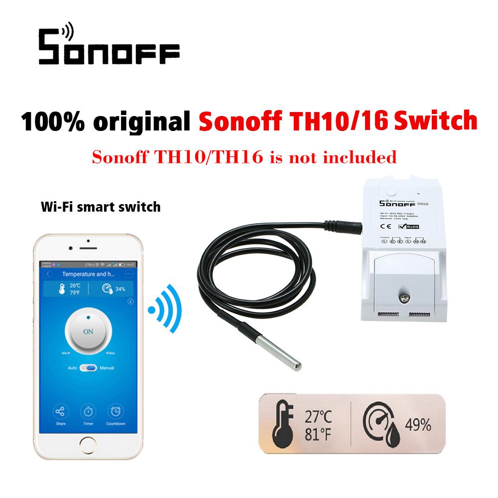 Waterproof DS18B20 Temperature Sensor Home