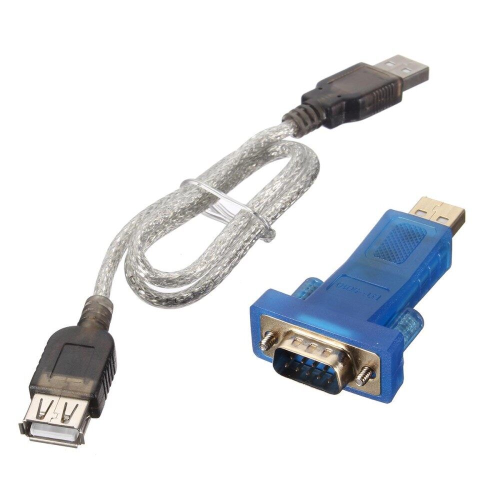 USB 2.0 To RS232 COM Port Serial Convert Adapter PDA 9 Pin DB9 Adapter Windows7-64 With USB Cable + CD