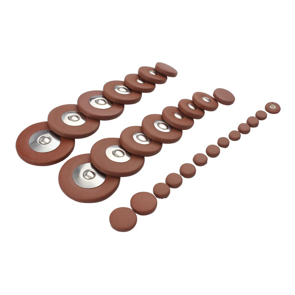 25pcs Sax Leather Pads Replacement For Tenor Saxophone