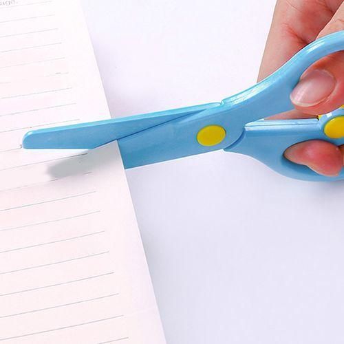 10Pcs Mini Safety Plastic Scissors Student Kids