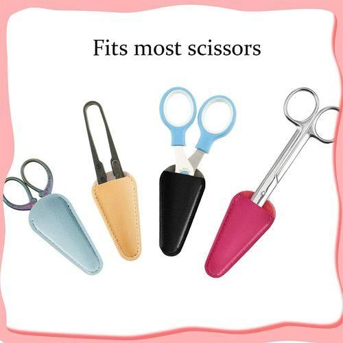 Scissors Sheath Safety Leather Scissors Cover