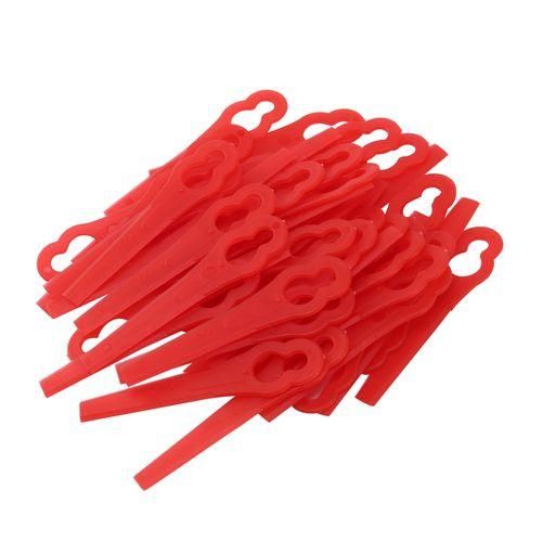 50Pcs Plastic String Trimmer Blades For Garden