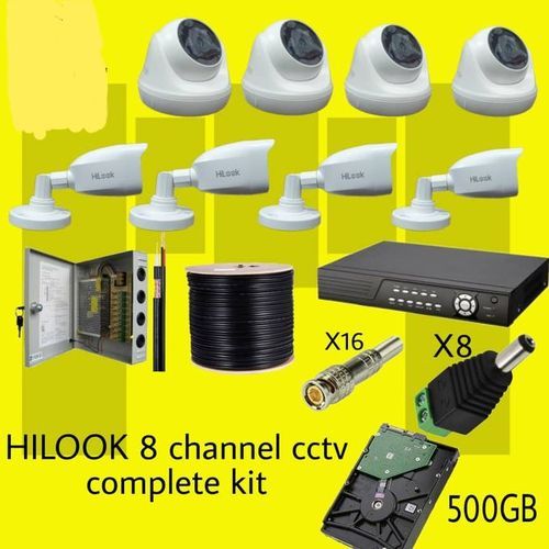 8 Channel Cctv Complete Kit