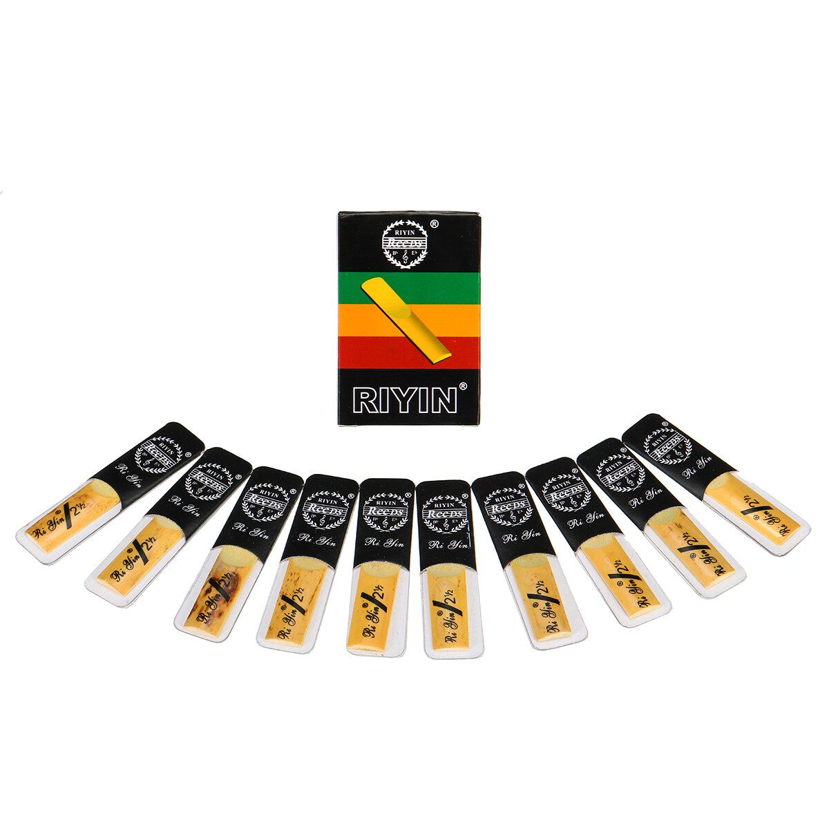 10pcs Arundo Donax Reeds For Alto Soprano Clarinet Tenor Alto Saxophone Woodwind Tenor Saxophone Reed