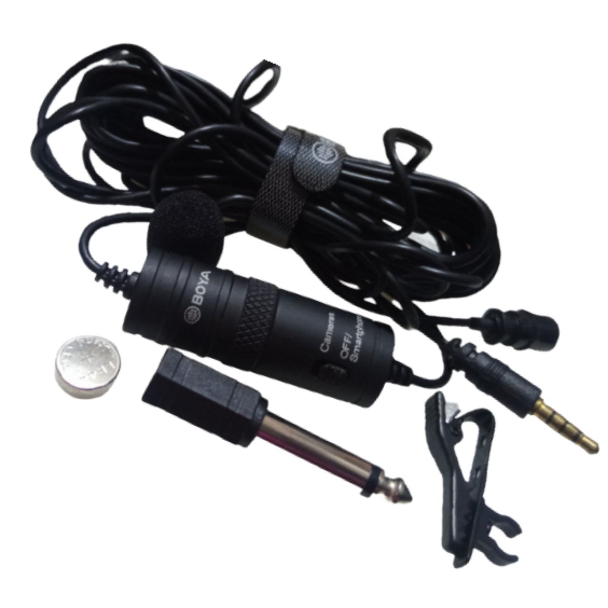 BY---M1 Omini-directional Lavalier Clip On Microphone