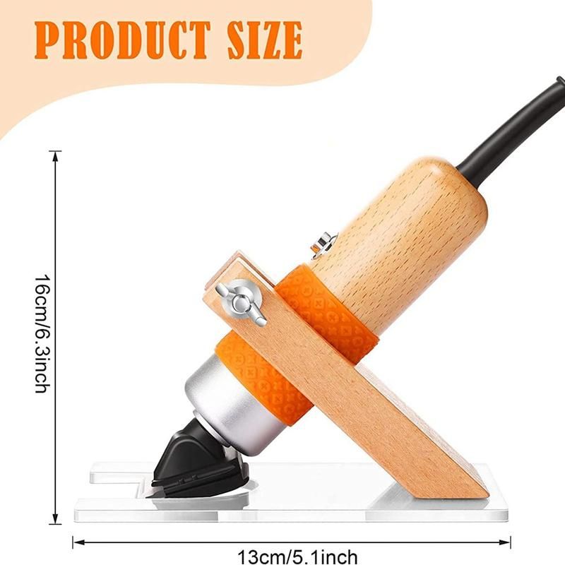 Carpet Trimmer Guide Shearing Guide Fittings Bracket KitSolid Wood Acrylic Shearing Guide