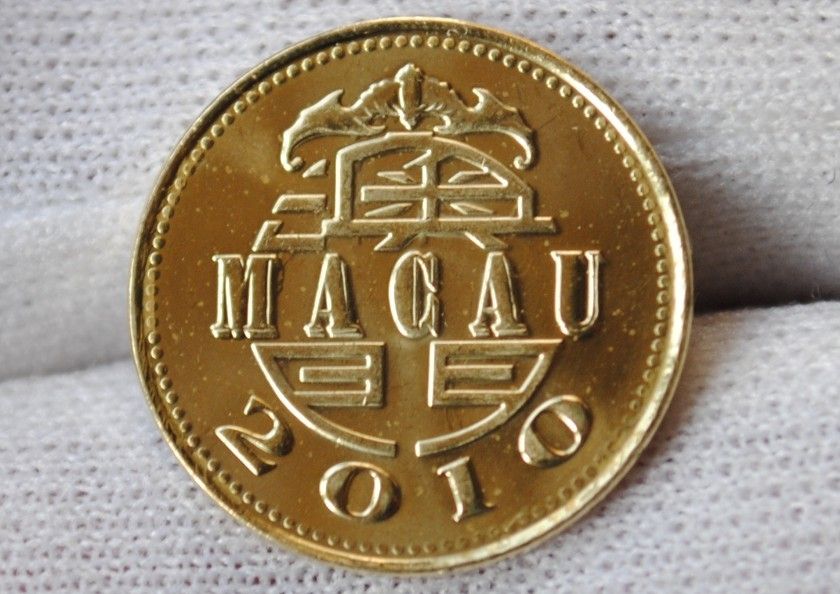 17mm 1 Cent Old Macao Coins Old Coin Collectible Edition