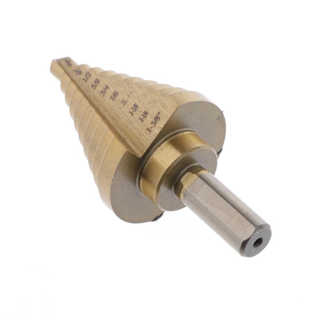 HSS Multi-hole Step Drill Bit Set 6Piece Punching