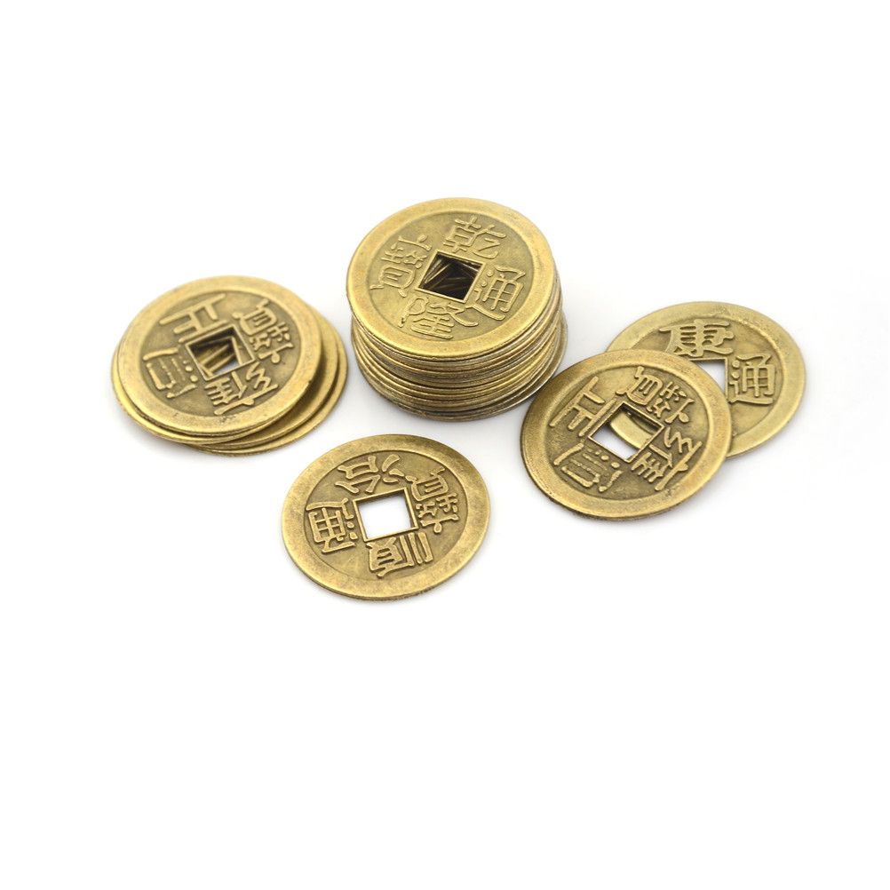 20PCS Lot Chinese Feng Shui Fortune Coin For Wealth Success