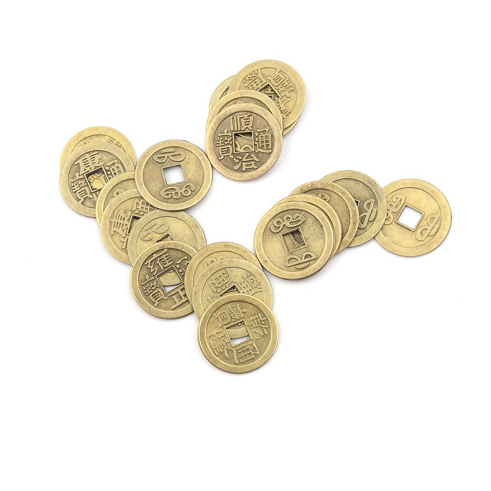 20PCS Lot Chinese Feng Shui Fortune Coin For Wealth Success