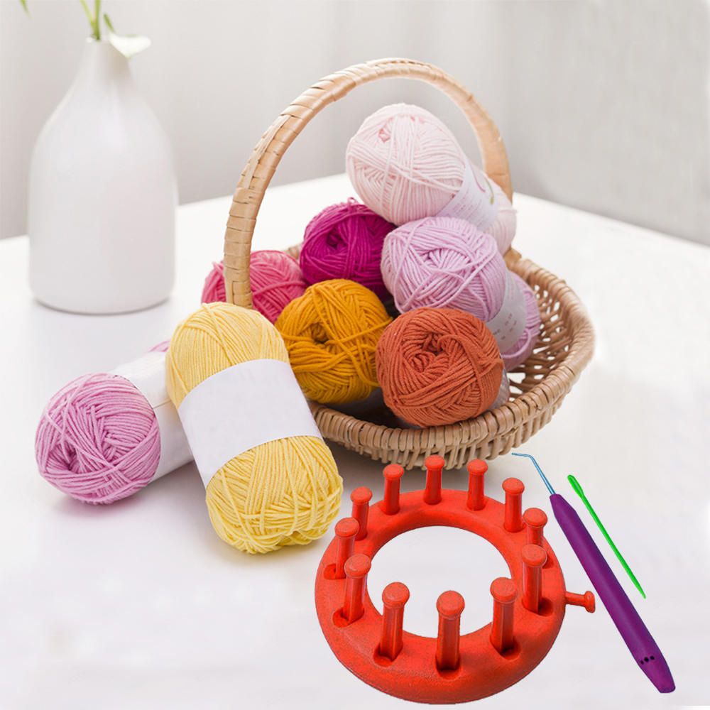 Durable Handcrafts Knitting Loom Knit Kit Gift For Hat Scarves Socks