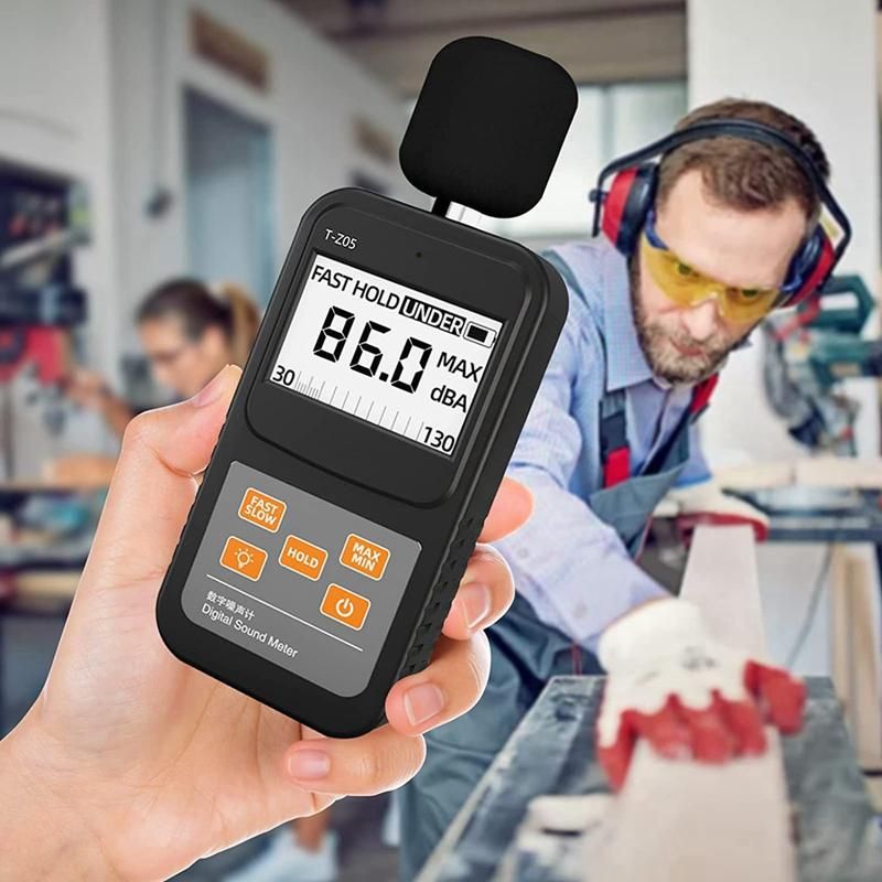 Digital Sound Level Meter Handheld SPL Meter,30-130DB Audio