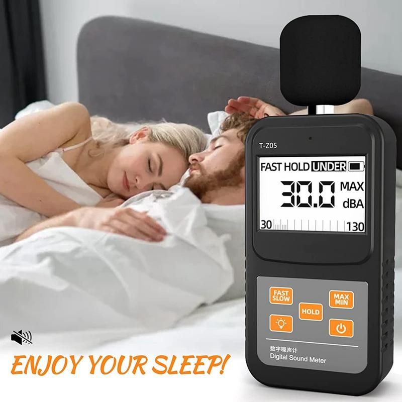 Digital Sound Level Meter Handheld SPL Meter,30-130DB Audio