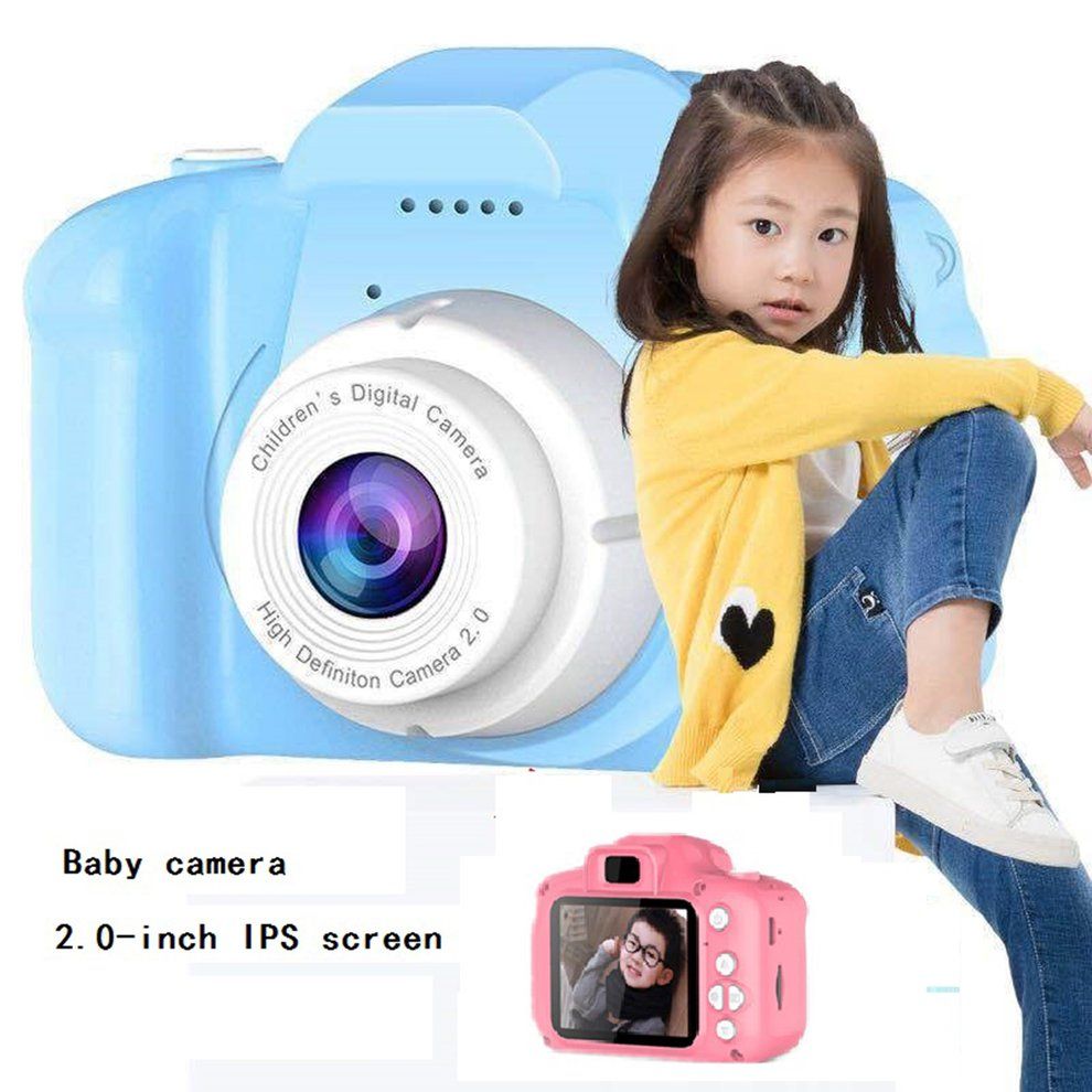 X2 Children's Digital Camera Photo And Video Camera Memory Card Support