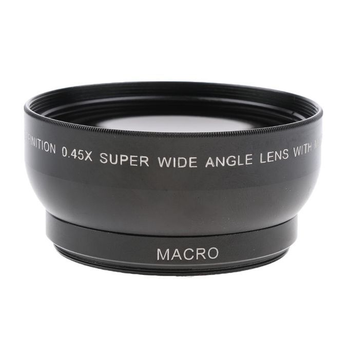 52mm 0.45x Super Wide Angle Macro Lens For Nikon D3200 D3100 D5200