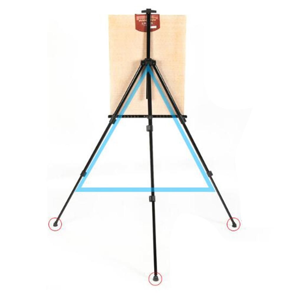 Black Painting Easelation Tripod Display Telescope Board