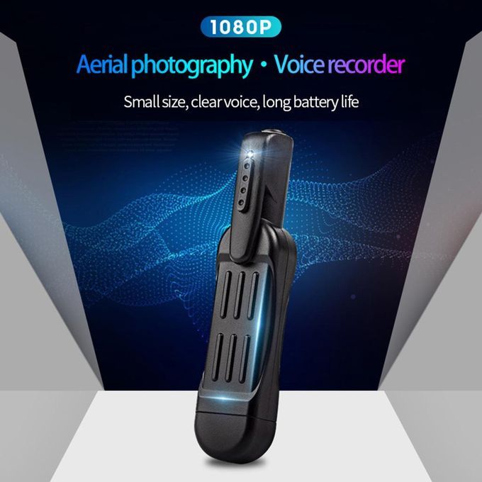 2x 1080P Mini Body Camera Personal Video Spy Rechargeable 130° Wide