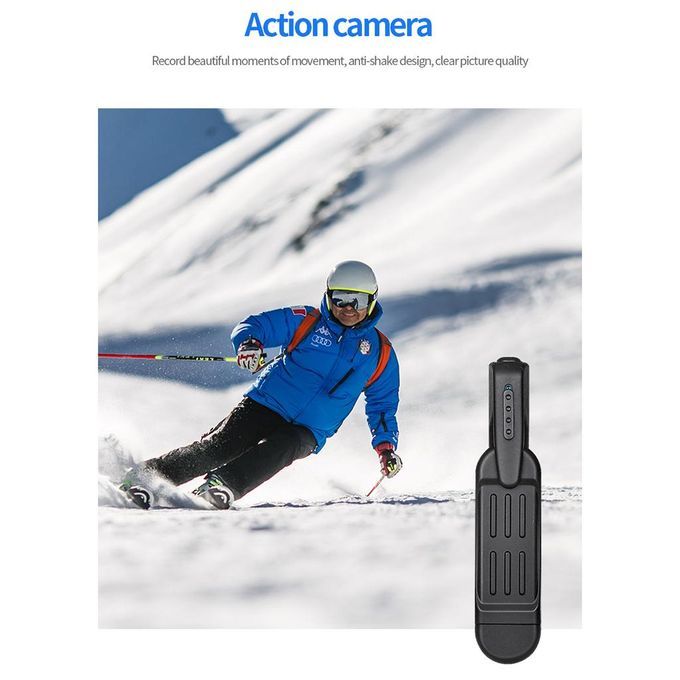 2x 1080P Mini Body Camera Personal Video Spy Rechargeable 130° Wide
