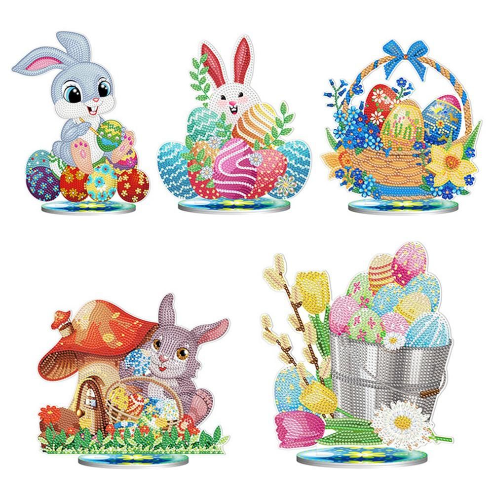 Easter Rabbit DIY Kit Easter Egg Bunny Decoration -D