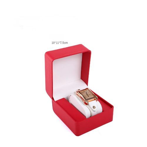 Original Leather Slot Watch Box- Portable Single Jewelry Box