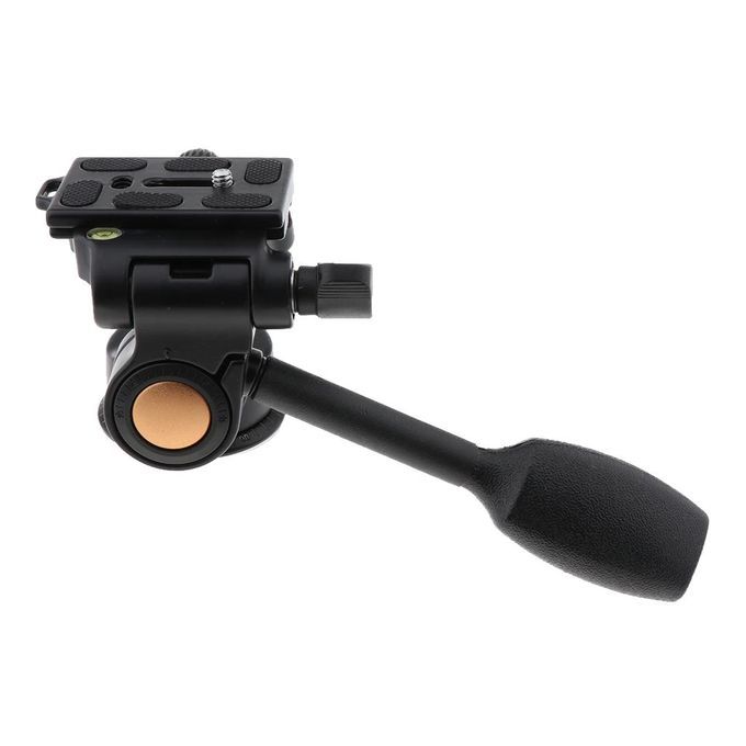 Camera Tripod Handle Ball Head With 1/4inch Plate, 3-Dimensional For