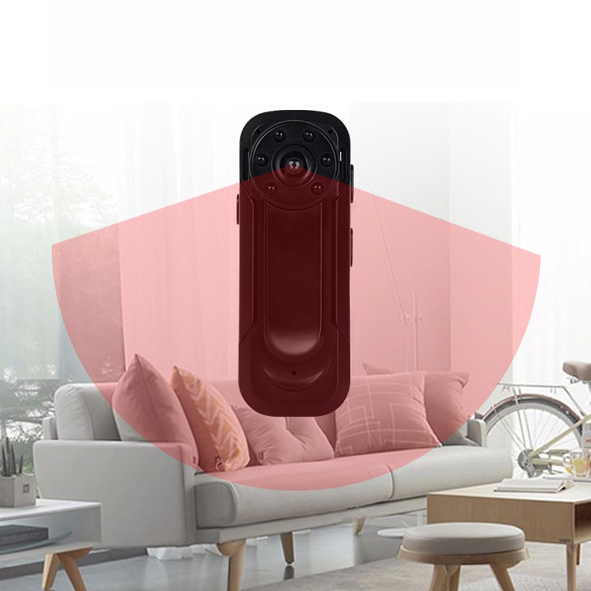 Mini Body Camera WiFi Camera Cam Loop Recording Rechargeable 1080P