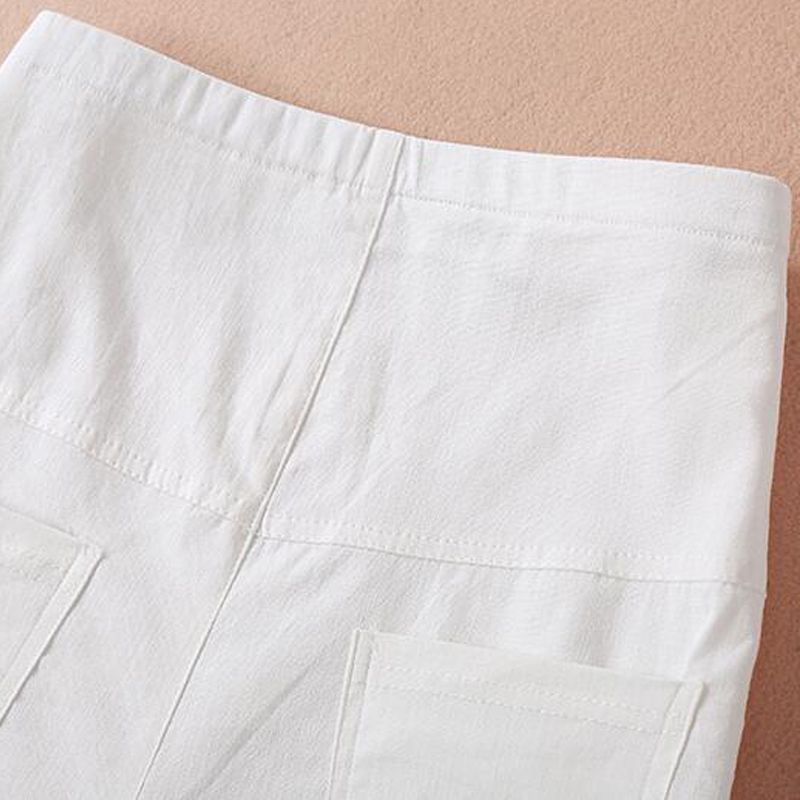 Maternity Pants Pregnancy Clothes Causal Linen Trousers For Pregnant Women