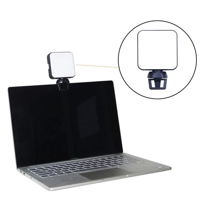 Video Conference Light Dimmable Vlog Kit For Computer  Calls