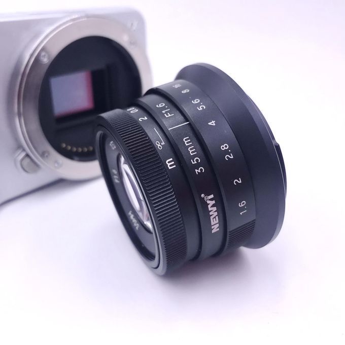 35mm F/1.6 APSC Camera Lens For Sony A6500 A5100 NEX-3 NEX-5 NEX-5T