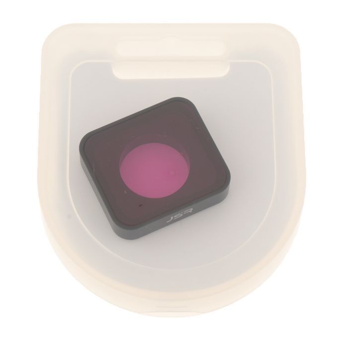 HD UV Filter Lens Protective Cover Housing Case For GoPro Hero Magenta