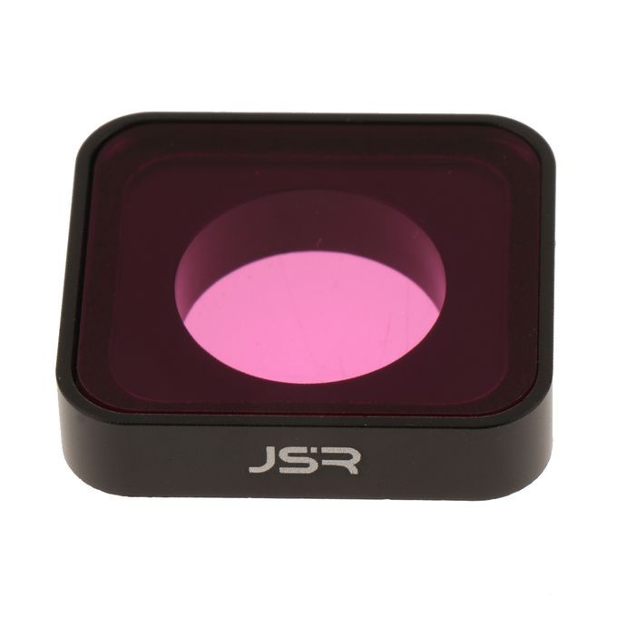 HD UV Filter Lens Protective Cover Housing Case For GoPro Hero Magenta