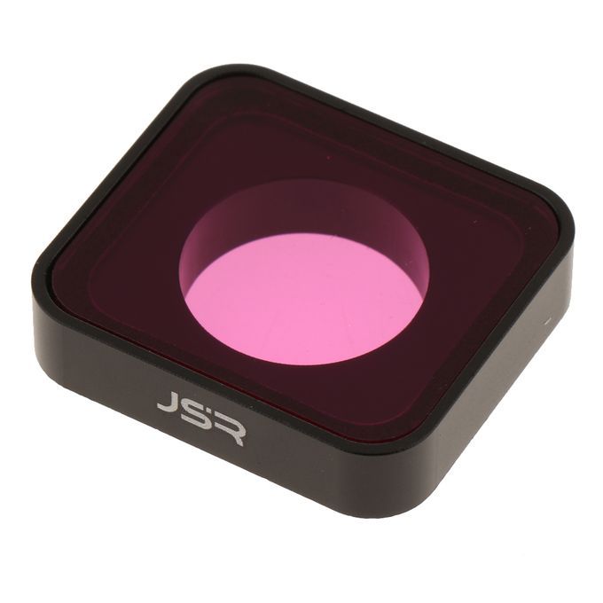 HD UV Filter Lens Protective Cover Housing Case For GoPro Hero Magenta