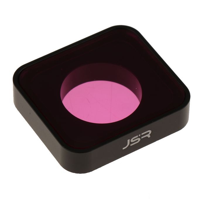 HD UV Filter Lens Protective Cover Housing Case For GoPro Hero Magenta