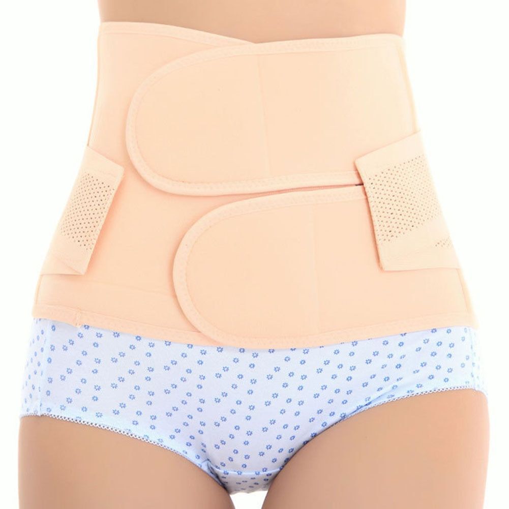 Women Recovery Corset Girdle Wrap Belly Band Elasticity Bodybuilding Belt Postpartum Slim Waist Adjustable