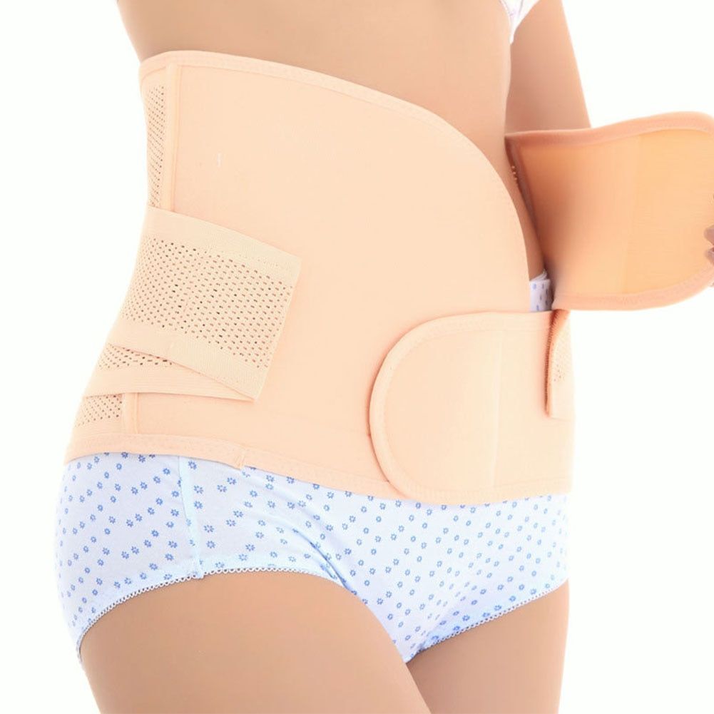 Women Recovery Corset Girdle Wrap Belly Band Elasticity Bodybuilding Belt Postpartum Slim Waist Adjustable