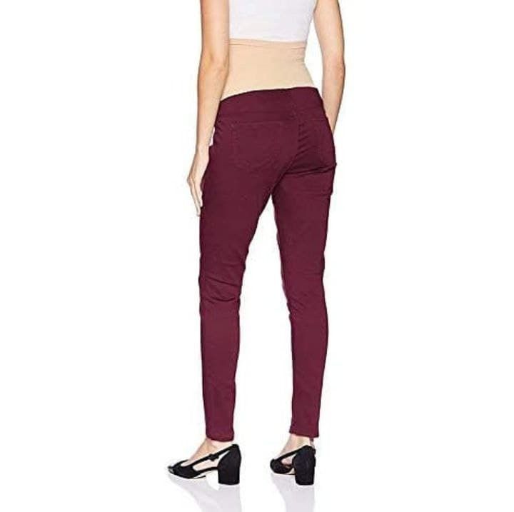 Super Soft Secret Fit Belly Skinny Pant- Pinot Noir