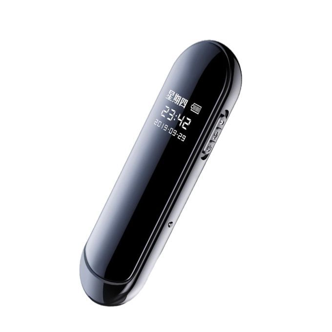 Mini Back Clip Voice Recorder 1080P 300mAh Body Camera Pen For 8GB