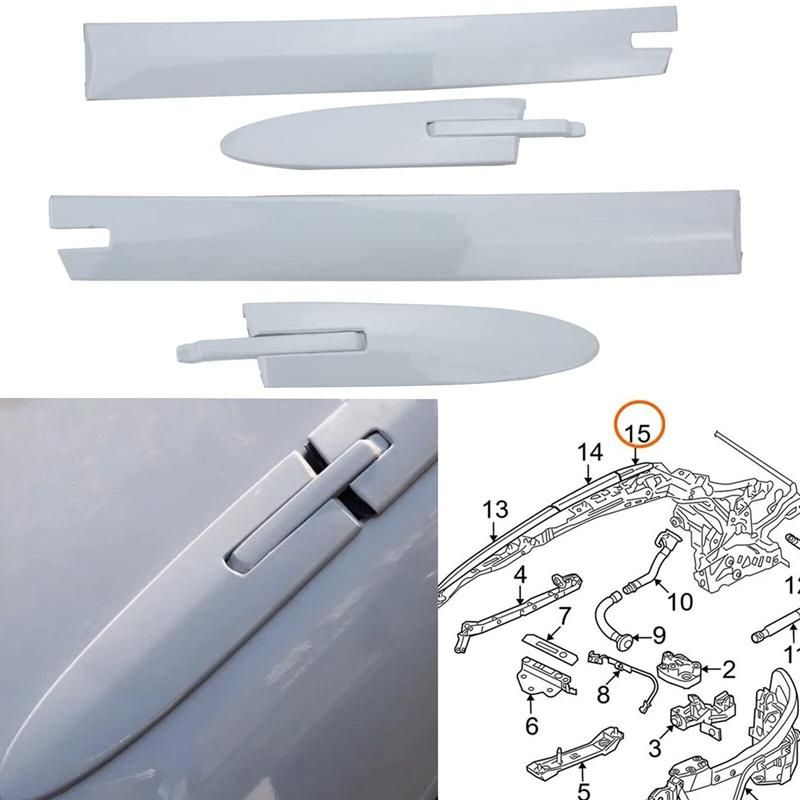 54377184047 Car Roof Top Decorative Hinge Cover Lid for 4 Series 430 F33 F83 E93 328 335 Convertible