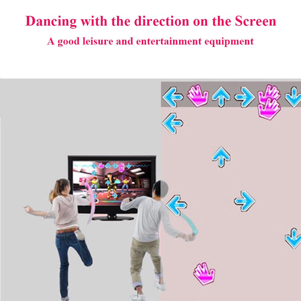 2000 Songs USB Non-Slip Dancing Step Dance Mat Pad For PC TV Video Household Kid Gift Purple
