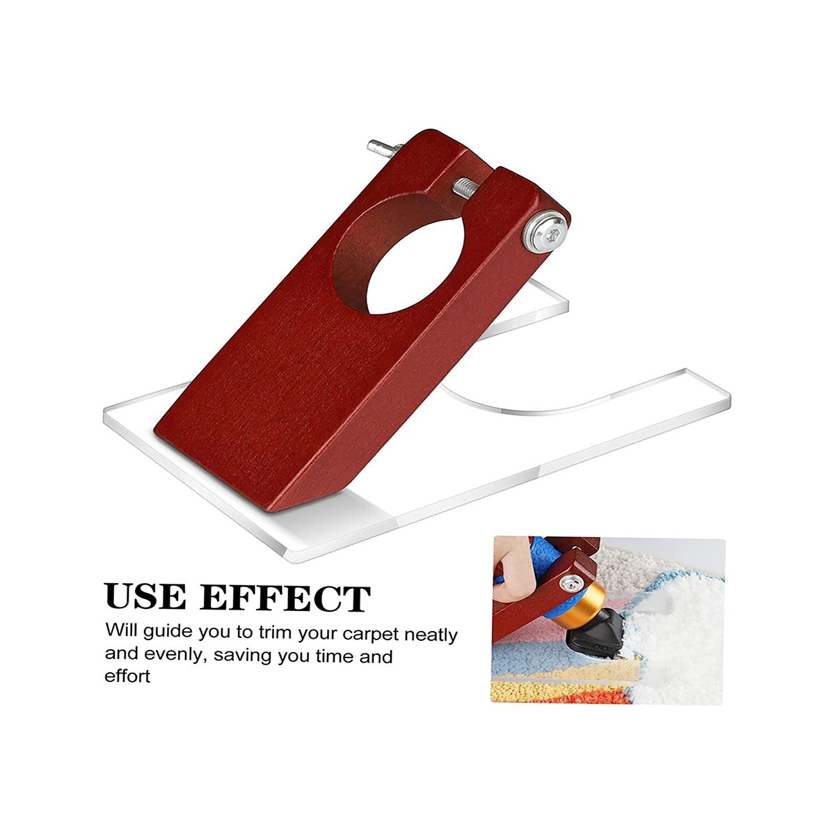 2Pcs Trimmer Bracket Carpet Trimmer Household Tools Carpet Tools Carpet Trimmer Guide Carpet Trimmer Base