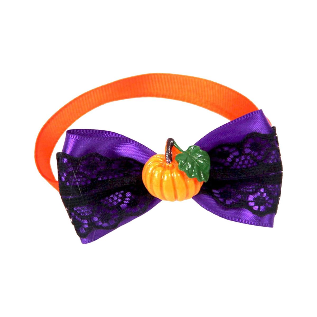 Cat Choker Necklace Cat Bowties Fall Halloween  F