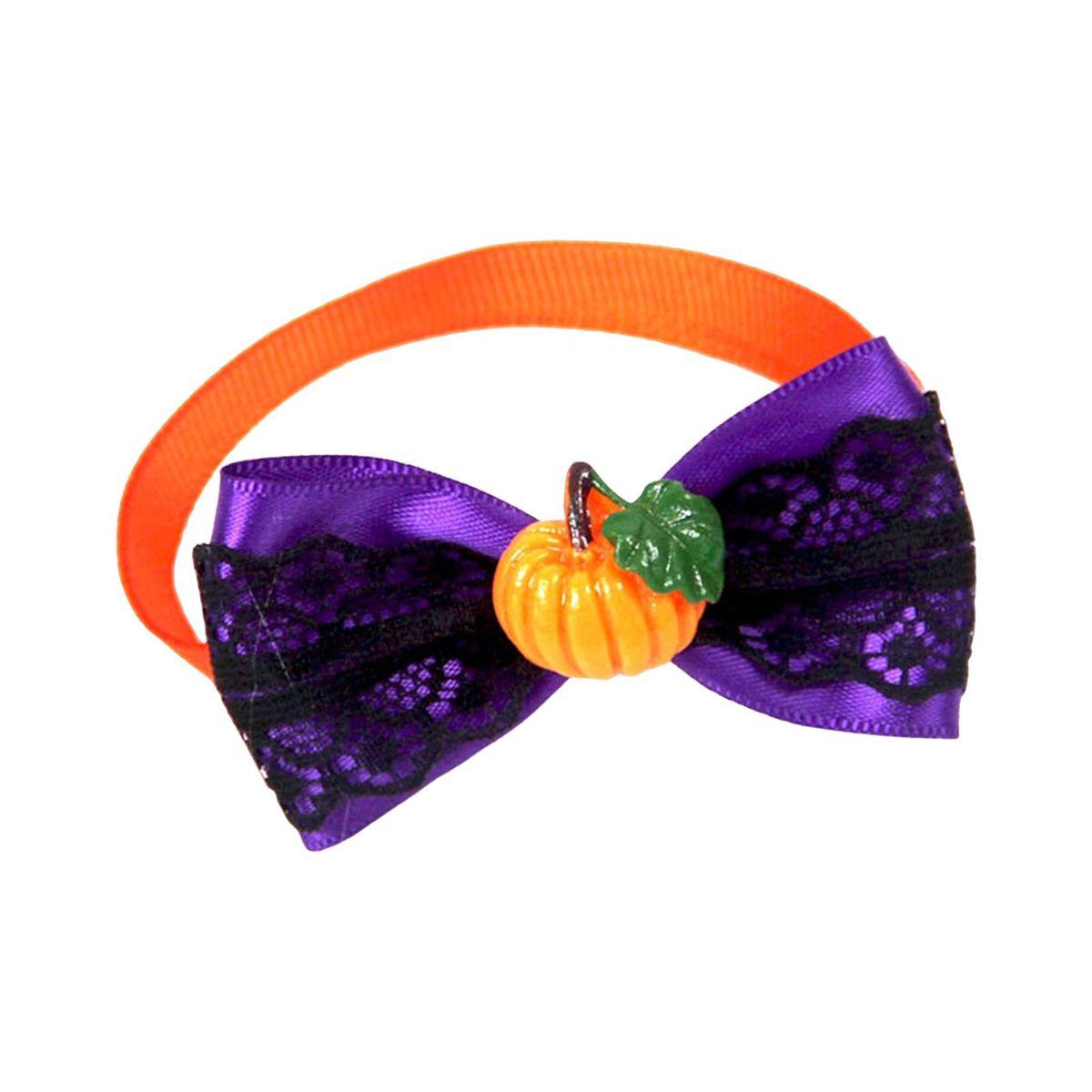 Cat Choker Necklace Cat Bowties Fall Halloween  F