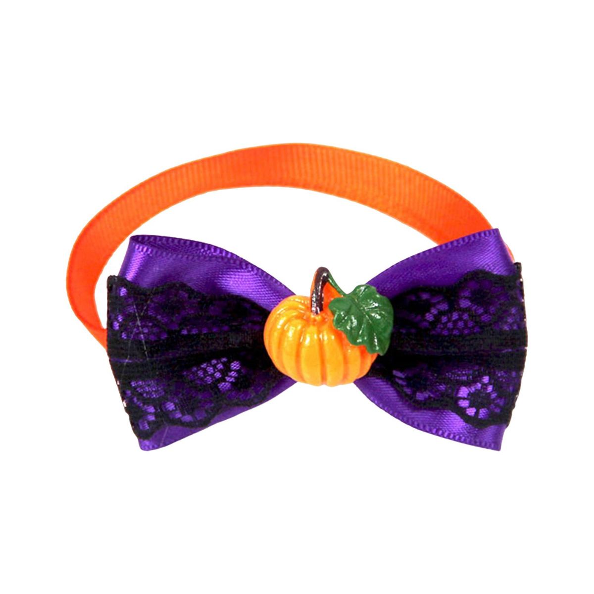 Cat Choker Necklace Cat Bowties Fall Halloween  F